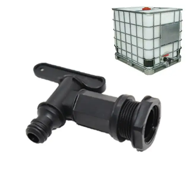 3/4 "Szálas Műanyag Ibc Tartály Tap 1000L -Hez Az Adapter Kapcsolószelep Csatlakoztatás Öntözőszerelvények Tömlőkert K3J6 - Image 2