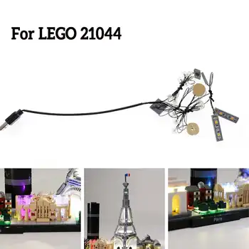 

DIY USB LED Light String Kit For Lego 21044 Architecture Paris City Palace House Tower