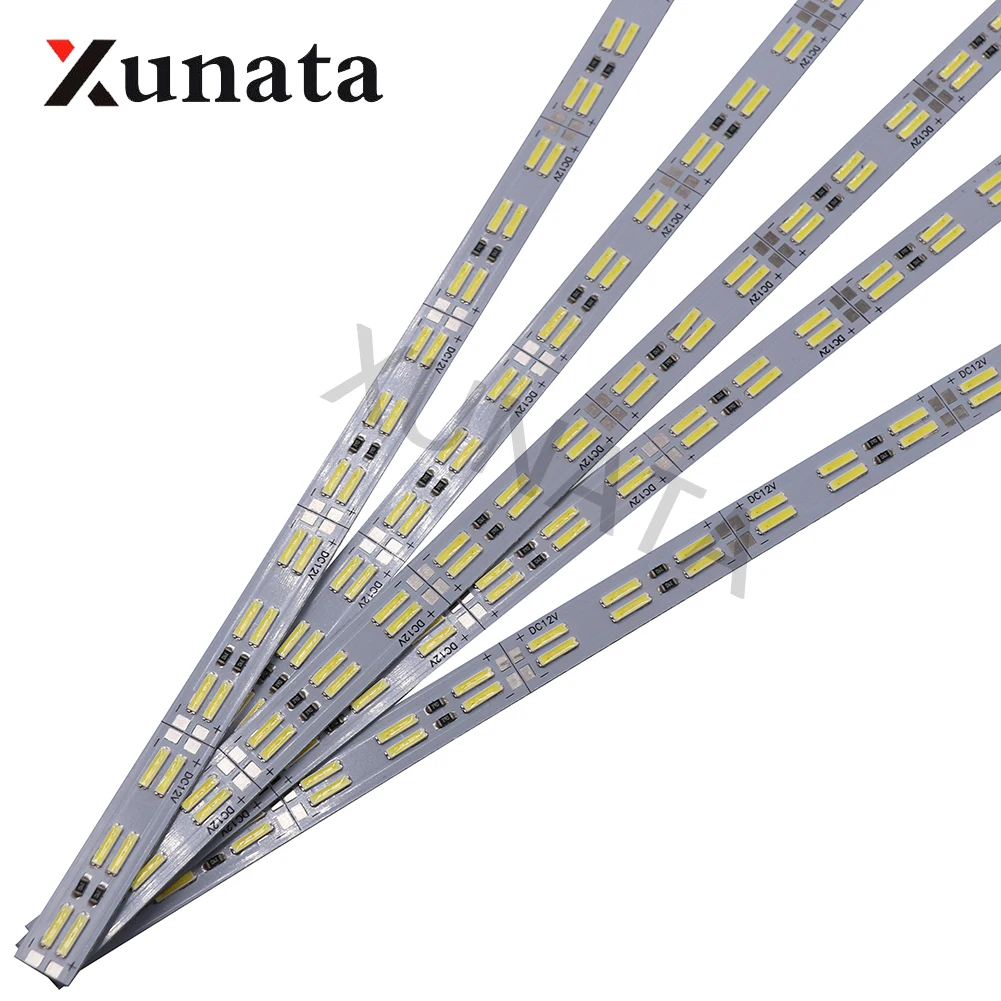 

LED Bar Light 8520 Double Row 120leds/m Hard Bar Lights 50cm Cool White Led Hard Strip 5pcs 10pcs 20pcs 50pcs
