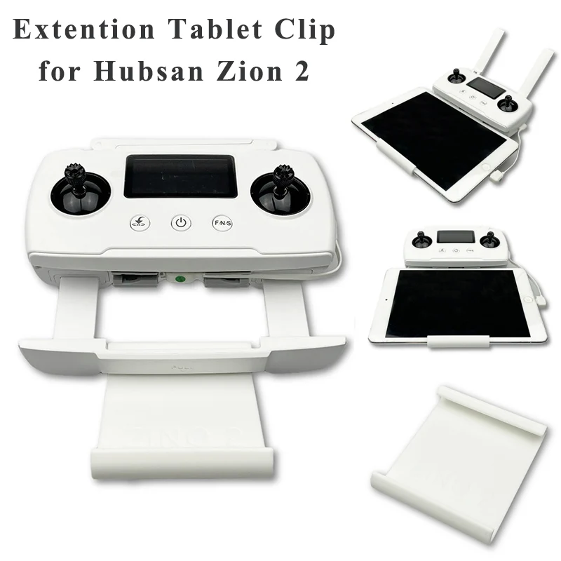 Portable Tablet Extension Bracket Mount Clip Holder Stand for HUBSAN Zino2 Drone
