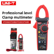 UNI-T UT216D 600A Digital Clamp Meter NCV V.F.C Diode LCD Backlight Analog Flashlight UT216A/B/C