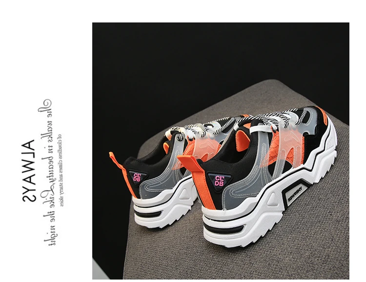 Массивные кроссовки; женская спортивная обувь; кроссовки на платформе; обувь для бега; женские спортивные дышащие кроссовки туфли