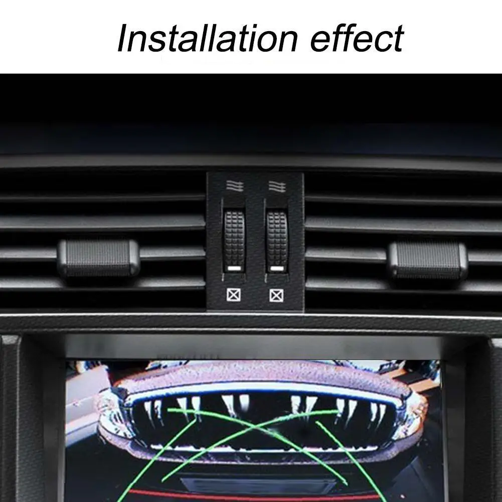 Передняя часть автомобиля для Toyota Prado A/C кондиционер вентиляционное отверстие зажим Tab 2010- полезные практичные популярные аксессуары