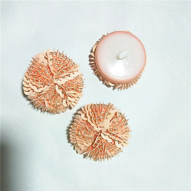 

Handmade Beading Plastic Button Overcoat Buttons Clothing Button Hat Accessories