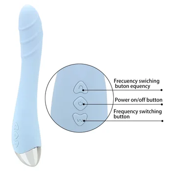 OLO G-Spot Dildos Vibrator Powerful Female Masturbation USB Charging Vagina Clitoris Massager 10 Speeds Sex Toys For Women 4