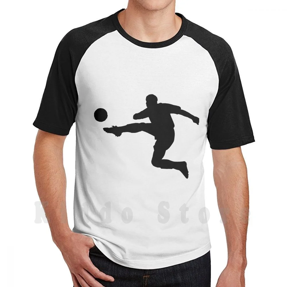 Soccer ( Football ) Player T Shirt Diy Big Size 100% Cotton Football Sports Soccer Soccer Player Soccer Ronaldo Football