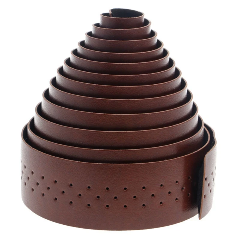 

2PCS Bike Cycling Bicycle Sports Handlebar Tape Faux Leather Wrap Bar Plug Non-slip Road Bicycle Accessories Bike Handle Wraps