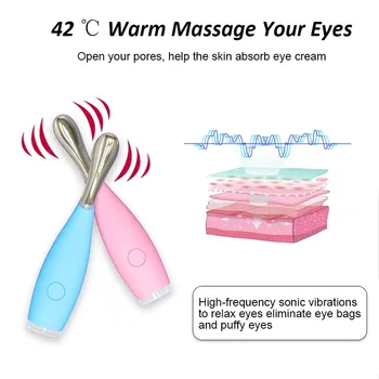 

Eye Massager Eye Dark Circle Remover Eye and Lip Care Instrument Anti Wrinkle Removal Machine Anti aging Beauty Tools