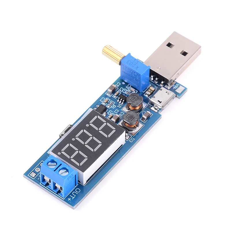 1 шт. высокопроизводительный USB повышающий/понижающий модуль питания повышающий