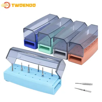 

Dental 18 Holes Autoclavable Disinfection Endo Files Holder Box Diamond Burs 18 Holes for Dentist