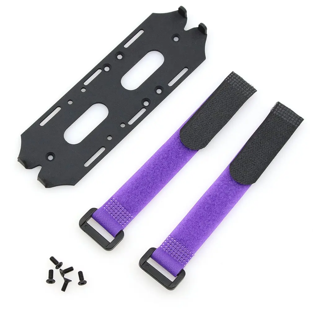 

L005 Climbing Car Battery Board Rc Car Upgrade Parts 1 / 10 Rc Track Axial Scx10 Accessories Metal Battery Mounting Plate