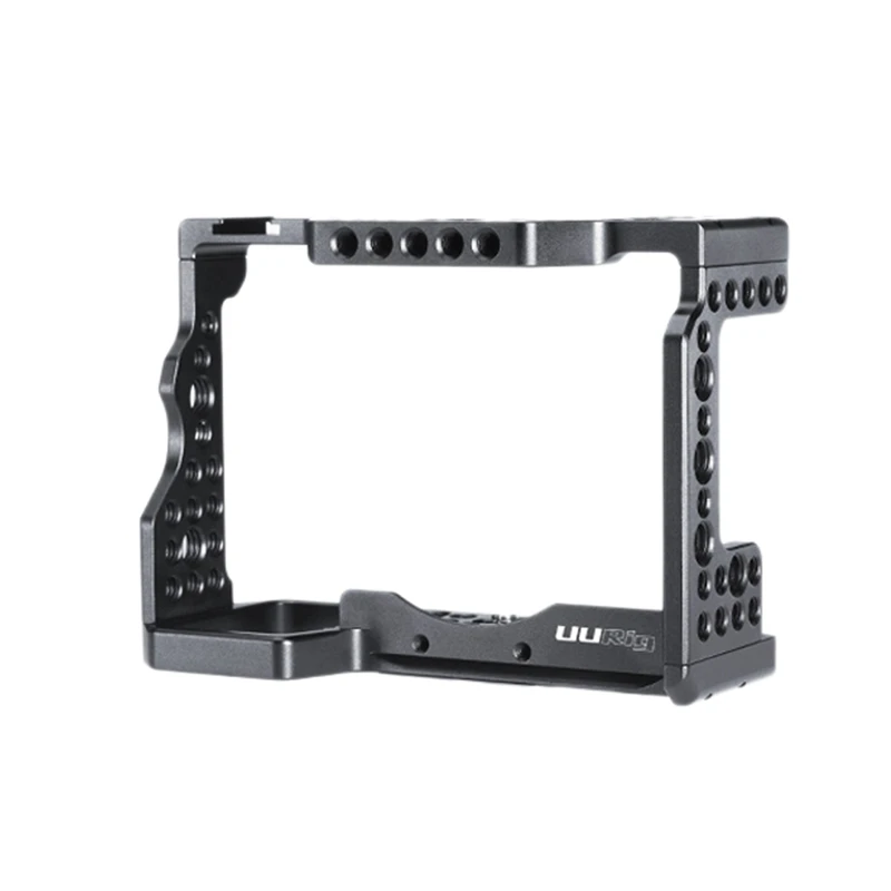 

FFYY-UURig Camera Cage for A7III Standard Arca-Style Quick Release Plate with Top Handle Grip for A7Iii A7R3 A7M3