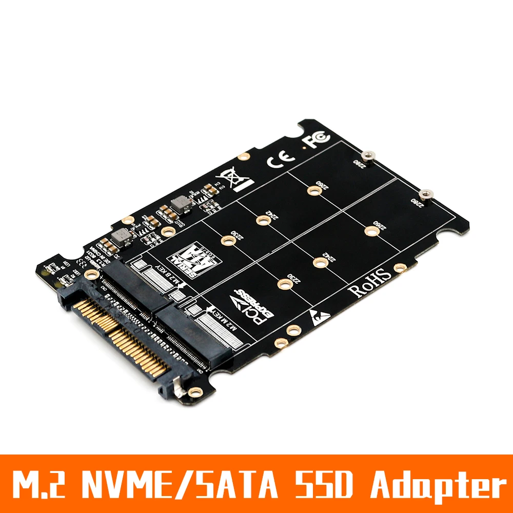 TISHRIC NGFF M.2 Key B/M To PCI-E U.2 Adapter Card Converter NVME/SATA SSD Board Riser For Laptop Accessories | Компьютеры и офис