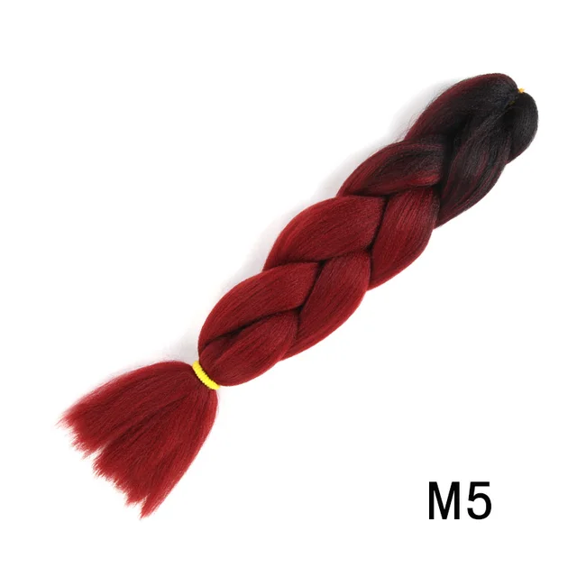 Natifah Jumbo Braiding Hair For Afro Curls Jumbo Box Braids Hair Kanekalon For Hair Afro Extensions Braids Synthetic Fake Hair M5