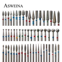 Milling Cutters For Manicure Pedicure Nail Drill Bit Foot Cuticle Clean Tools Nail File Grinding Head Accessories