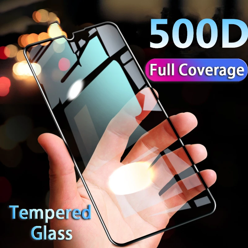 

500D Tempered Full Cover Glass Screen Protector For Huawei P20 P30 Lite Pro Screen Protector Film For Mate 20 10 Lite Pro Glass