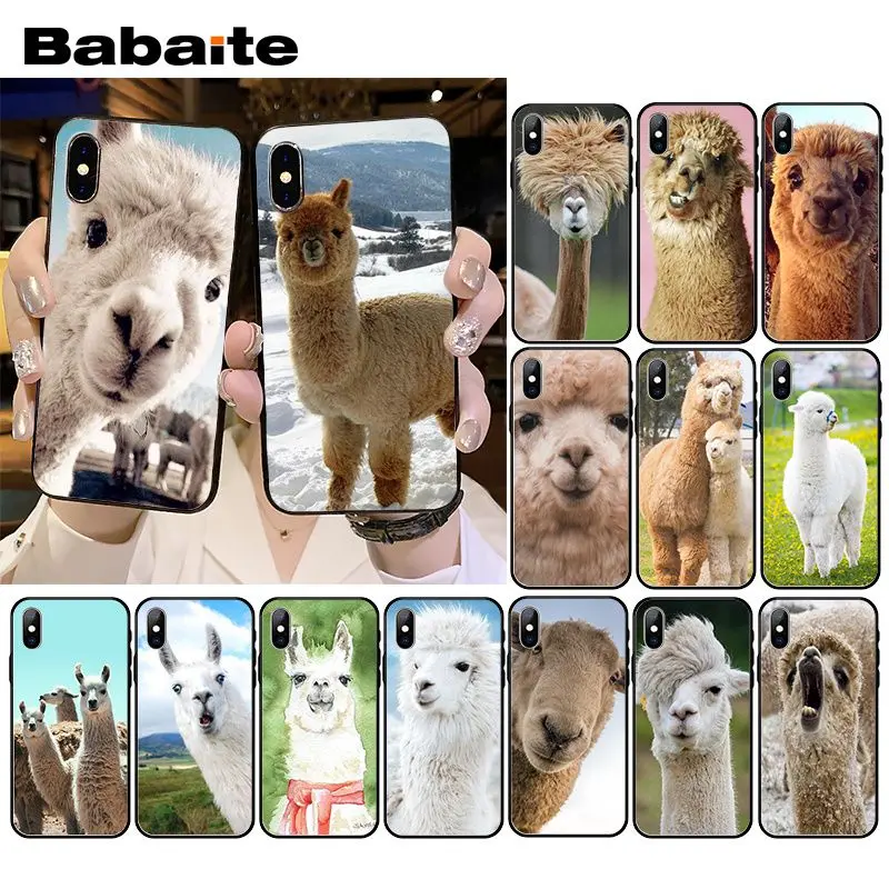 Чехол для телефона Lama Llama Alpacas Animal iPhone XR 11 Pro XS MAX 8 7 6 6S Plus X 5 5S SE 12 mini 12ProMax | Мобильные