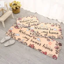 Ковер с мультяшным принтом для помещений, спальни, кухни, ванной комнаты, водопоглощающий нескользящий коврик для двери, гостиной, простой разноцветный ковер