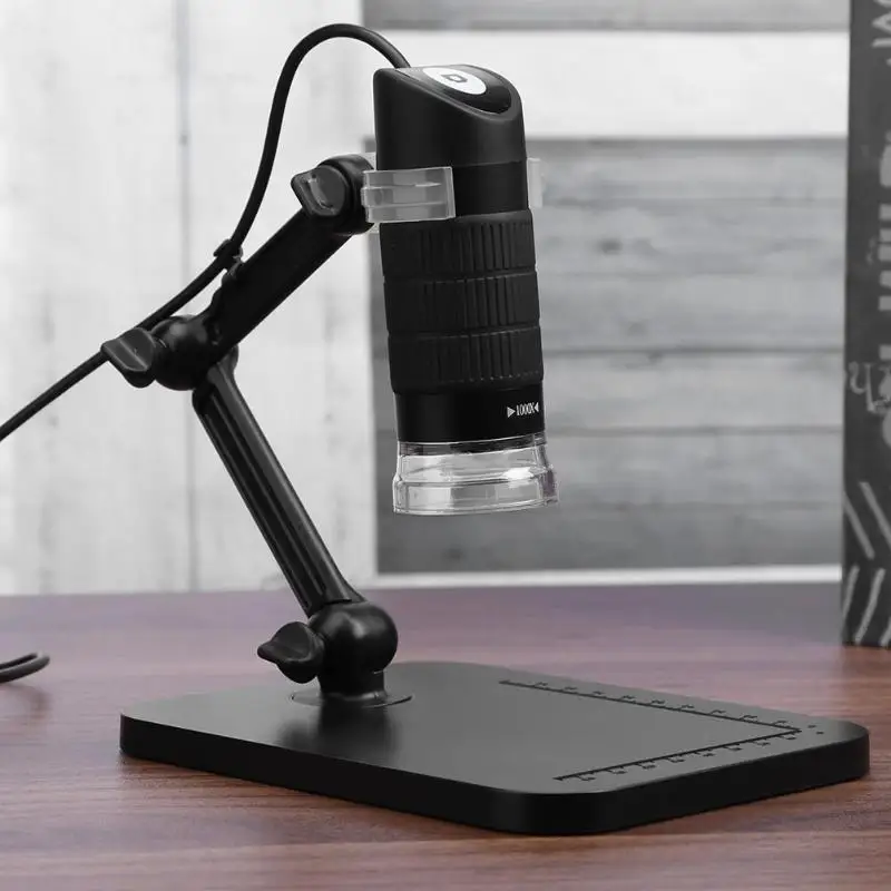 USB цифровой микроскоп 5MP 1000X электронный эндоскоп увеличительная камера с 8