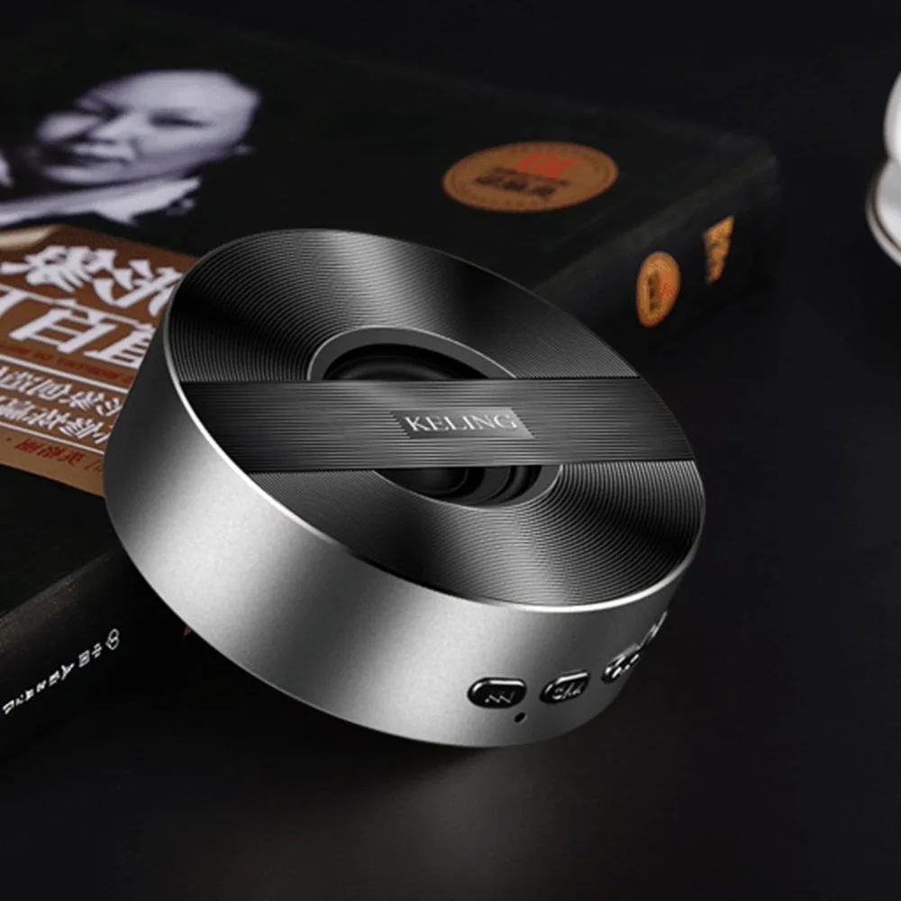 Алюминиевый сплав сабвуфер портативный Bluetooth динамик грязеотталкивающий открытый динамик беспроводной литиевый аккумулятор музыкальный динамик