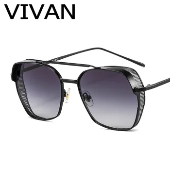 

Q685 Luxury Sunglasses Women Men Brand Design Gradient Gray Lens Retro Lady Alloy Frame Goggle Sun Glasses UV400 Eyeglasses