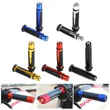 1 пара 7/" Универсальный алюминиевый руль мотоцикла штыри Бар Конец Лидер продаж