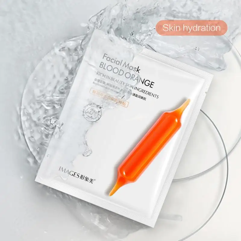 1 шт. Свежий увлажняющий апельсин Маска масло Управление уход за кожей лица маска