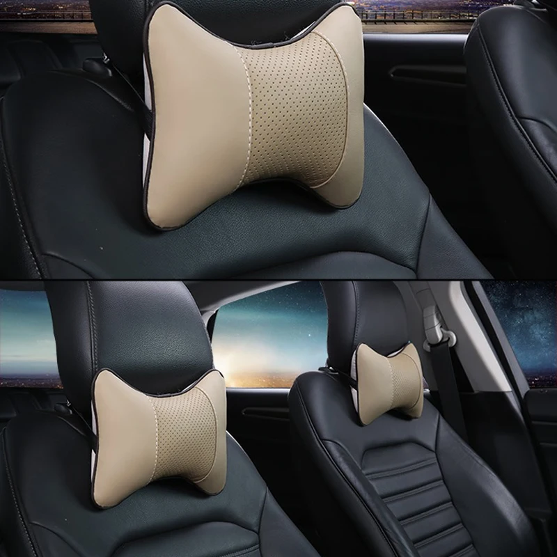 Искусственная кожа автомобильная подушка для головы и шеи для Suzuki SX4 SWIFT Alto Liane Grand Vitara Jimny S-Cross