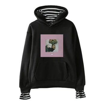 

ariana grande thank you next False Two Pieces Hoodies Sweatshirt Kpop Album name 2019 New Casual Soft Hoodies Sweatshirt