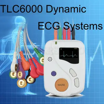 

Dynamic TLC6000 48hour 12 Channel ECG/EKG Holter Monitor Alalyzer Recorde CONTEC Manufacture CE FDA
