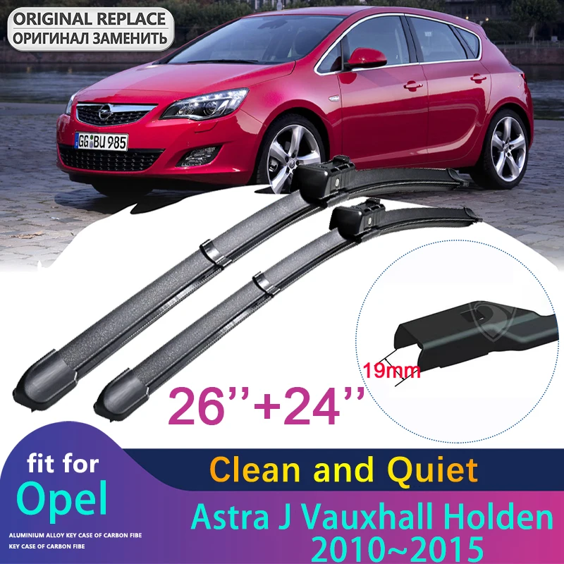 Front Wiper Blades For Opel Astra J Vauxhall Holden 2010 2011 2012 2013 2014 2015 Accessories Auto Glass Wipers Cleaning Washing |