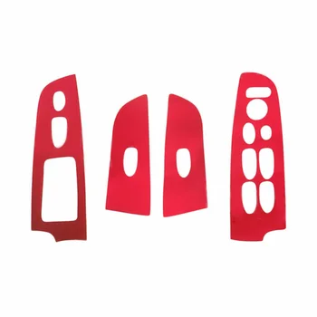 

Red Car interior kit stickers Console Dashboard Panel Decor ABS sticker