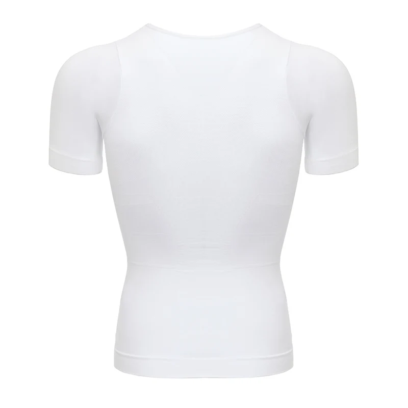 Мужская похудения Body Shaper жилет рубашка Abs живот тонкий