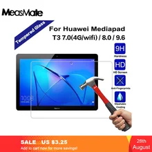 9H закаленное стекло для huawei MediaPad T3 9,6 стекло для huawei MediaPad T3 7 8,0 4G wifi версия T3 10 протектор экрана планшета