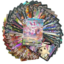 Cartes de Collection Pokemon Version française, brillantes GX MEGA VMAX, 60 à 300 pièces, meilleure vente, jeu, jouets pour enfants, cadeaux 