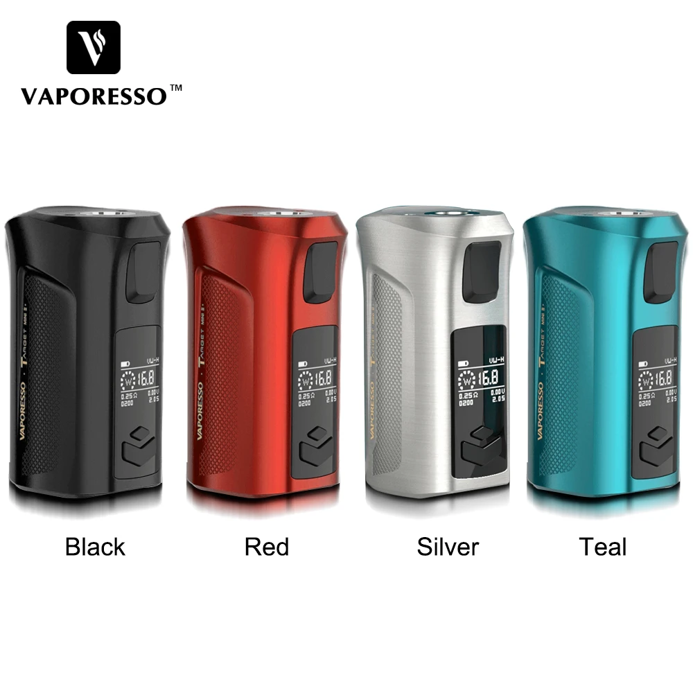 В наличии! Оригинальный бокс мод Vaporesso 50 Вт Target Mini 2 со встроенным аккумулятором 2000