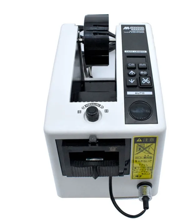 220 В Высокоточный M-1000S автоматический электронный пресс-подборщик для резки ленты ширина 7-50 мм станок для резки ленты