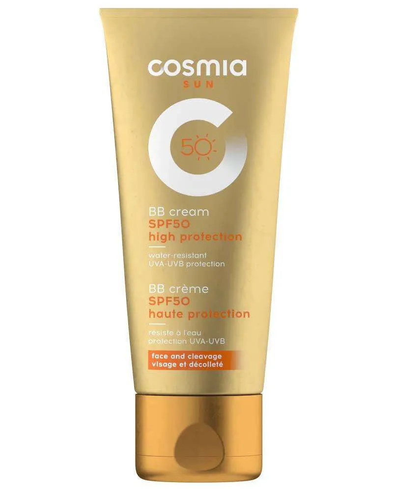 BB-крем для лица водостойкий SPF-50 Cosmia, 50 мл