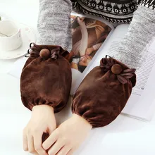 Детские милые От 1 до 3 лет принцессы в Корейском стиле с короткими рукавами и манжетами для маленьких девочек осенне-зимняя одежда с длинными рукавами для маленьких мальчиков