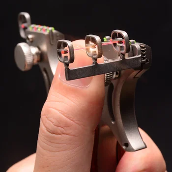 

High quality stainless steel shooting slingshot catapult hunting with rubber band outdoor hunting shooting game slingshot