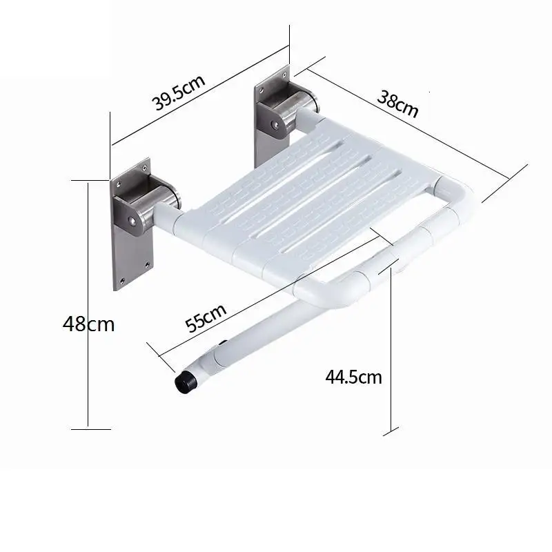 Tocador Salle De Bain Douchekruk осада душ табурет сиденье Escalon Plegable Taburete Ducha ног табурет для душа Ванная комната стул - Цвет: MODEL I