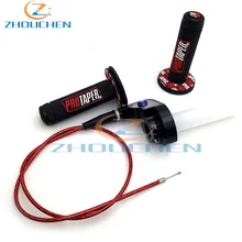 Ручка для мотоцикла с 1/4 быстрым поворотом дроссельной заслонки грязи питбайк Мотокросс 7/" Руль Ручки KTM CRF kayo китайский велосипед