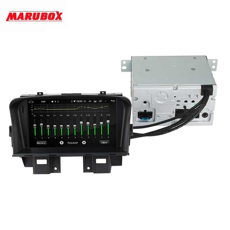 Штатная магнитола для Chevrolet Cruze 2008-2012, MARUBOX KD7047,Штатное головное устройство для Chevrolet Cruze 2008-2012, Android 9.0,Восьмиядерный процессор,встроенный DSP,IPS экран,Оперативная 4GB, Встроенная 64GB