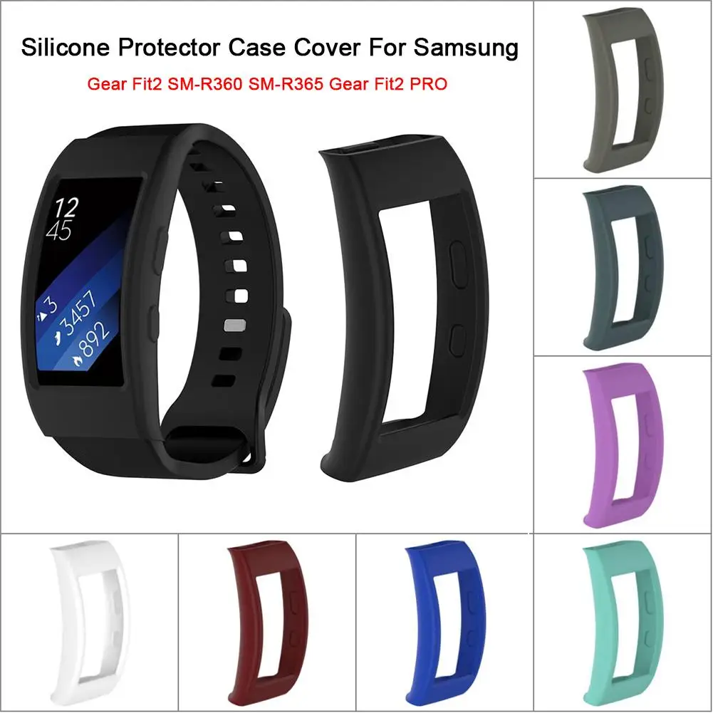 Силиконовый защитный чехол для samsung gear Fit2 Universal SM-R365 gear Fit2 PRO Smart Bracelet универсальный# BO