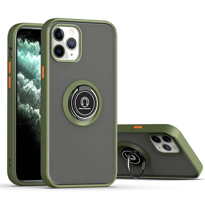Custodia Per Telefono Con Anello Magnetico Per Iphone 13 12 11 14 Pro Max Xr Xs Max X 15 Pro Max 14 Pro 13 12 Pro Cover Protettiva Per Fotocamera