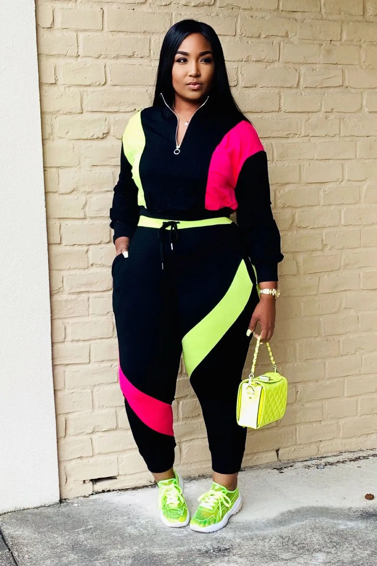2022 Winter New Ladies Sweatshirt Set 