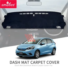 

Anti-Slip Mat Dashboard Dash Cover Pad forHonda Jazz Fit 2020 Sunshade Dashmat Protect Carpet Car Accessories Premium flannel