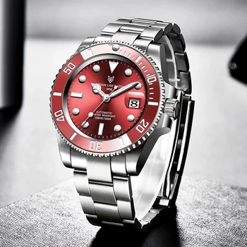 

LIGE Top Brand Luxury Fashion Diver Watch Men 30ATM Waterproof Date Clock Sport Watches Mens Quartz Wristwatch Relogio Masculino