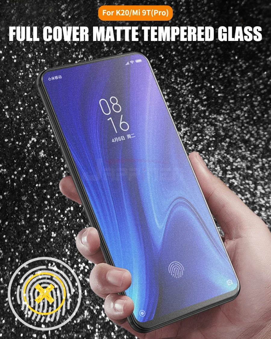 Матовое закалённое стекло для Xiaomi mi 9 T 9 T Pro Полное покрытие протектор экрана для Xiao mi Red mi K20 Pro K20 защитная пленка