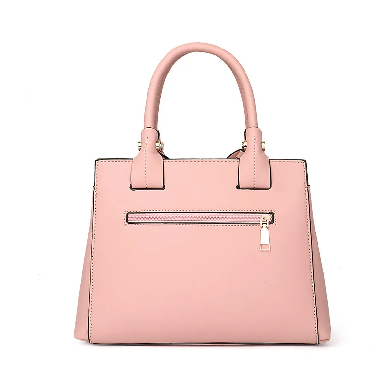 ZMQN Handbags For Women Cute Pink Luxury Shoulder Bag Leather Hand Bag Candy Solid Handbag Hgigh Quality Torebki Damskie A849